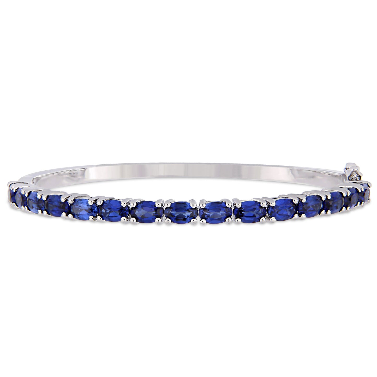 Created Blue Sapphire Bangle