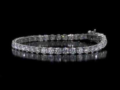 9 1/2 ct Dew Moissanite Tennis Bracelet