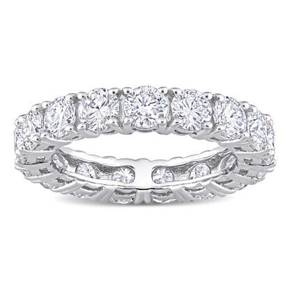 4 1/4 CT DEW Created Moissanite-White Fashion Ring 10k White Gold