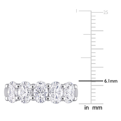 2 1/2 CT DEW Created Moissanite-White Fashion Ring 10k White Gold